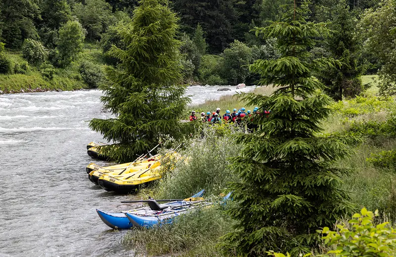 rafting val di sole